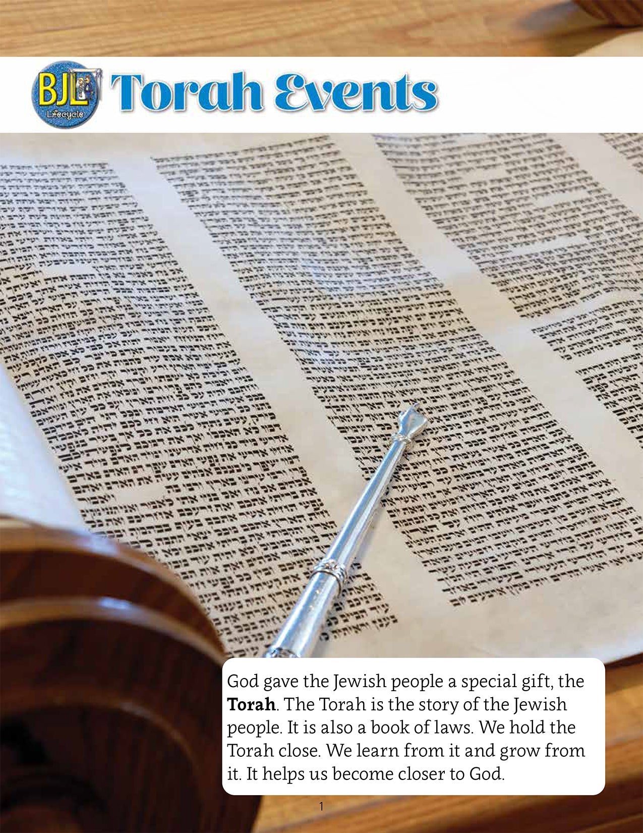 BJL Lifecycle: Torah Events