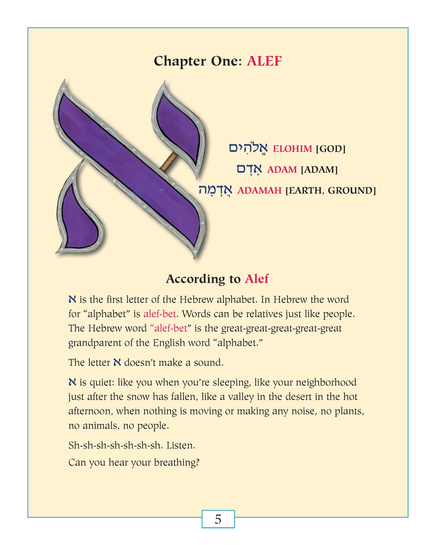 Bible From Alef to Tav