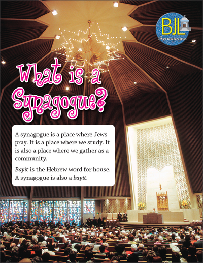 BJL Synagogue: What is a Synagogue?