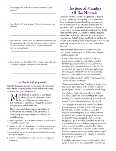 Changes Recognized, Changes Achieved