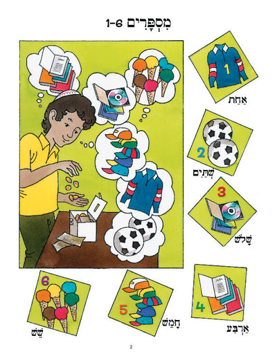 Daber Ivrit - Numbers 1–6