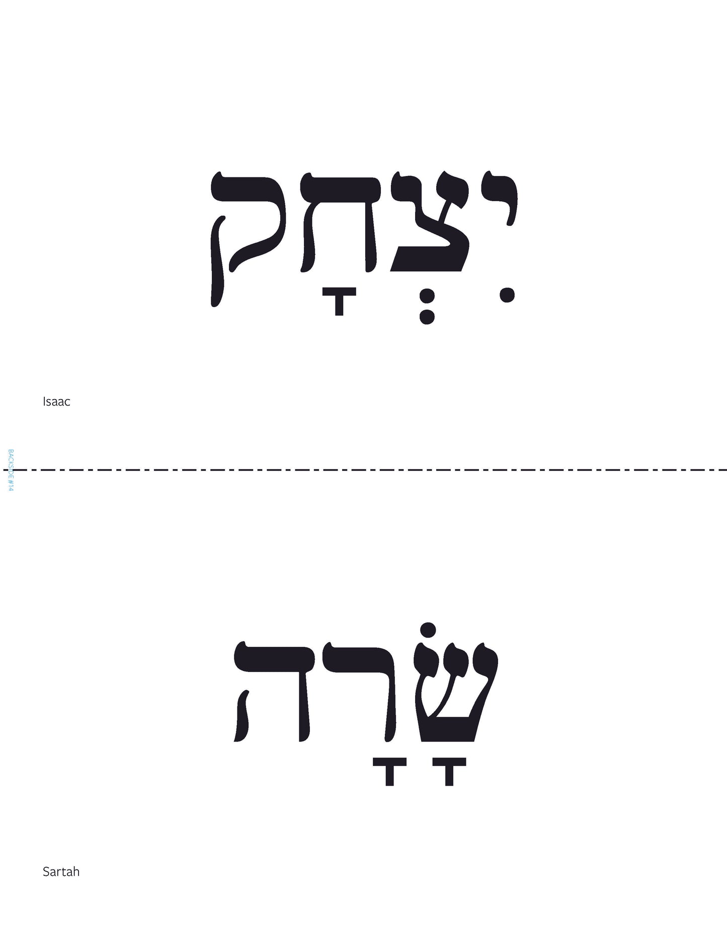 Journeys: Torah & Concluding Service Vocabulary Posters
