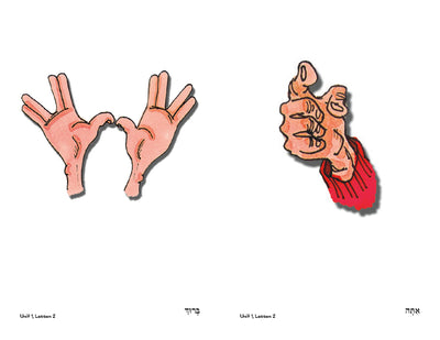 S'fatai Tiftah - Siddur Mastery & Meaning Volume 1 Vocabulary Posters