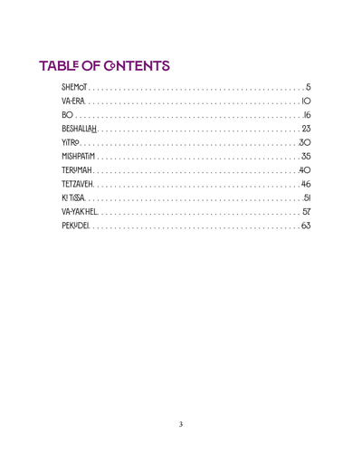 Parashah - The Book Of Exodus