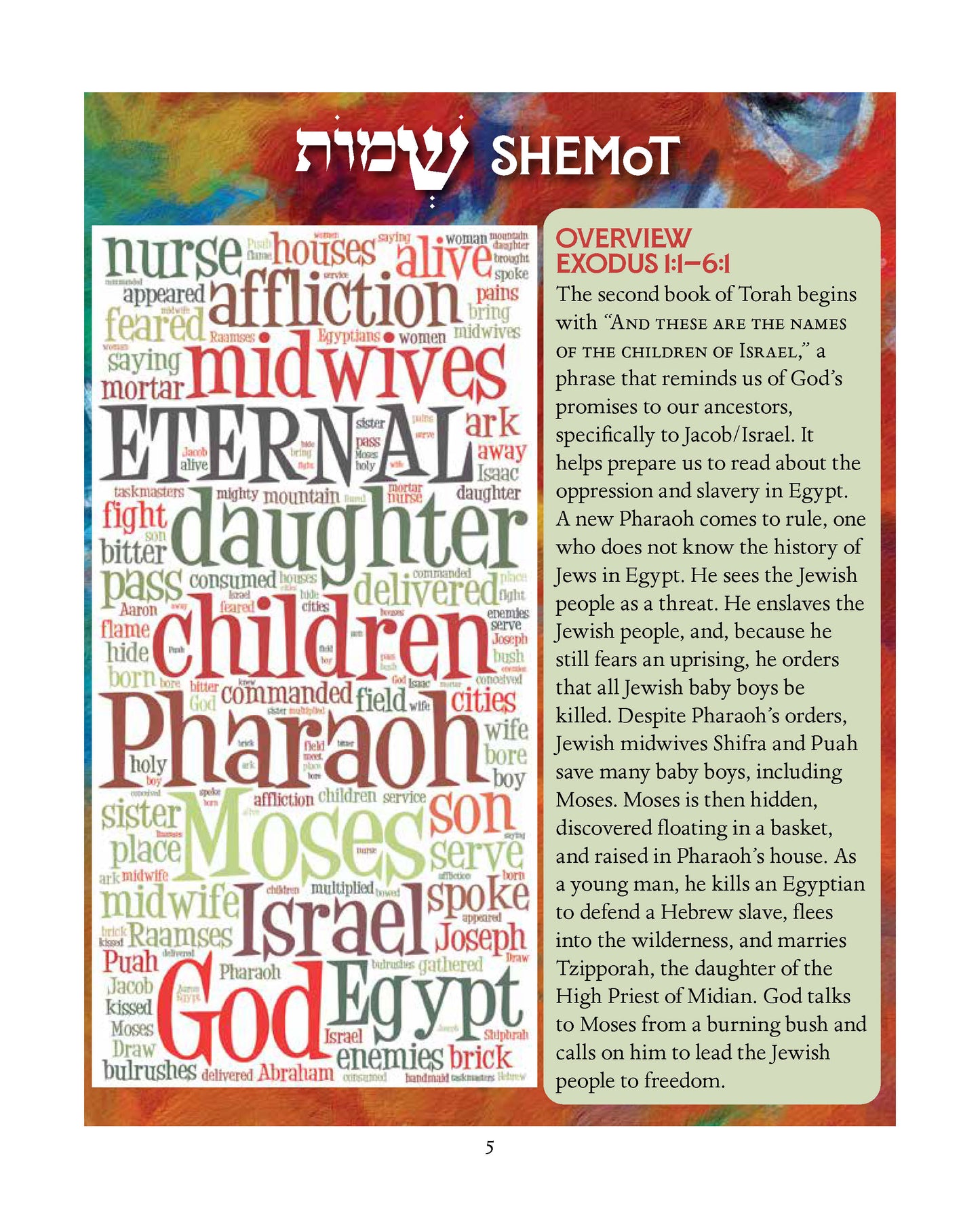 Parashah - The Book Of Exodus