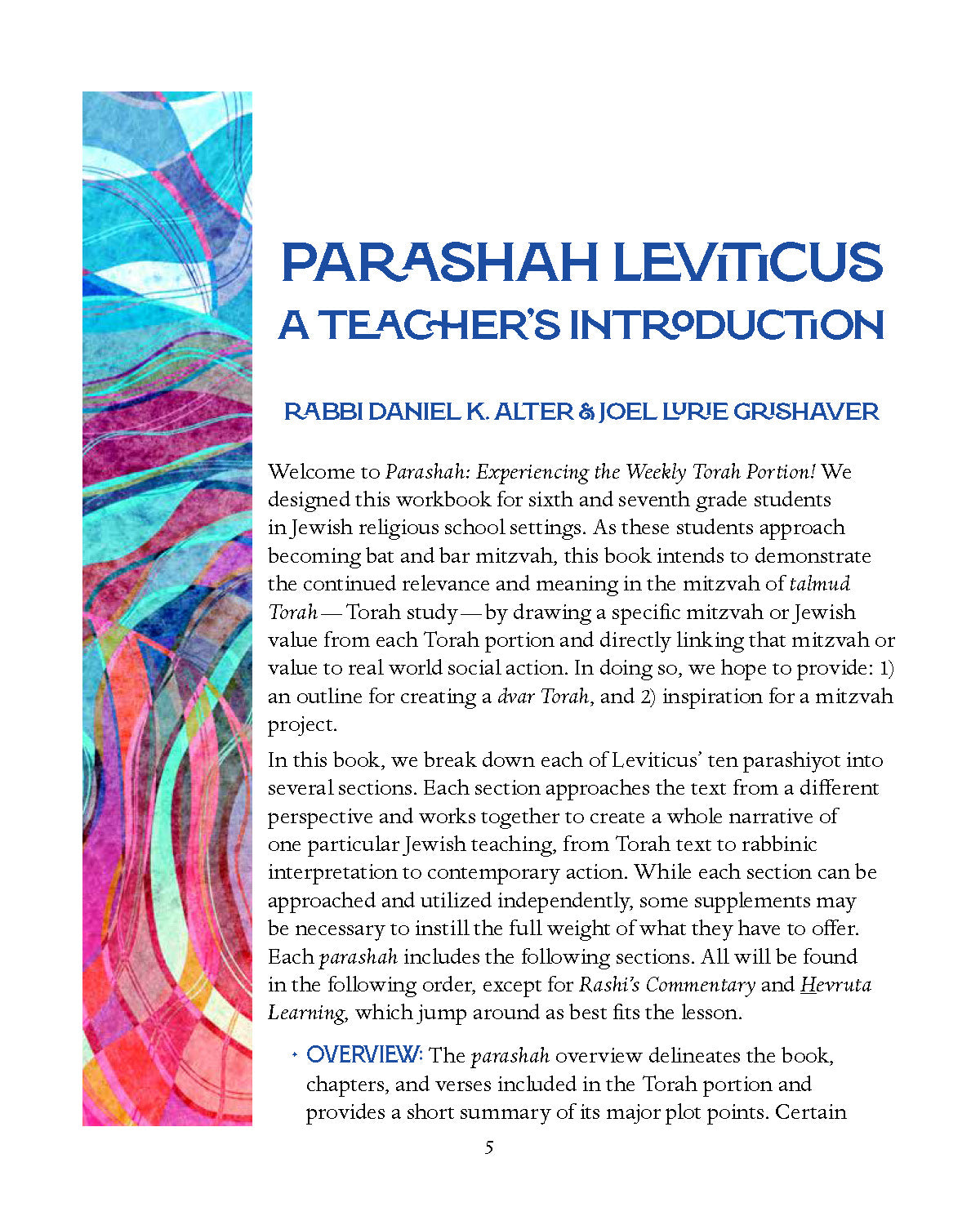 Parashah - The Book Of Leviticus