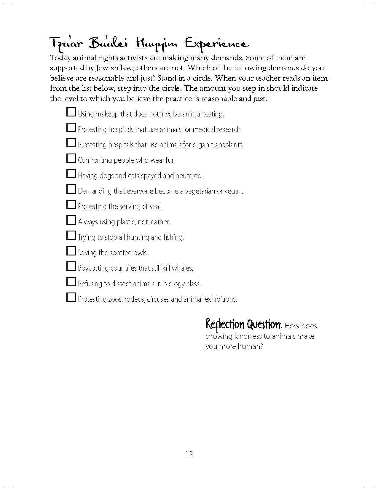 Parashah Experiencing the Weekly Torah Portion