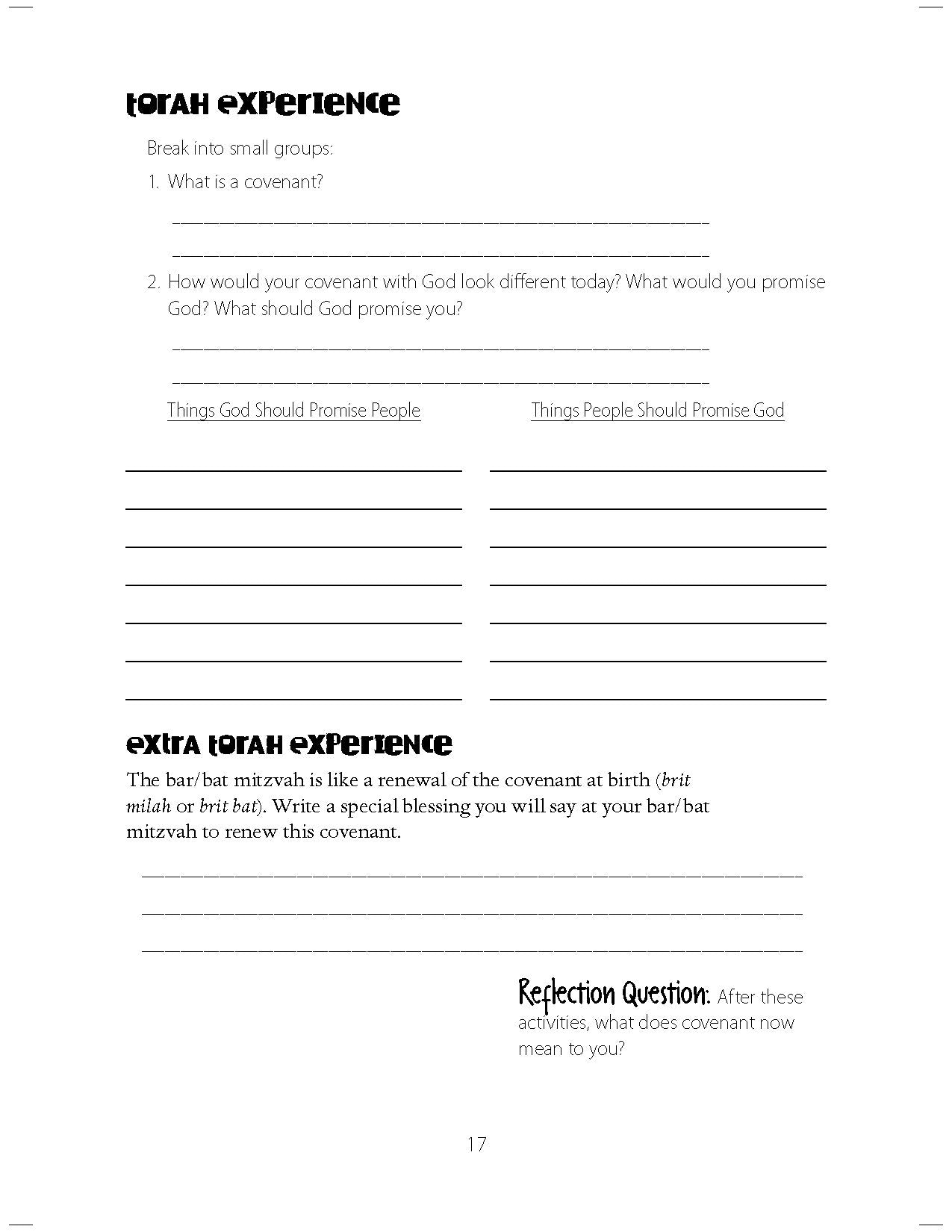 Parashah Experiencing the Weekly Torah Portion