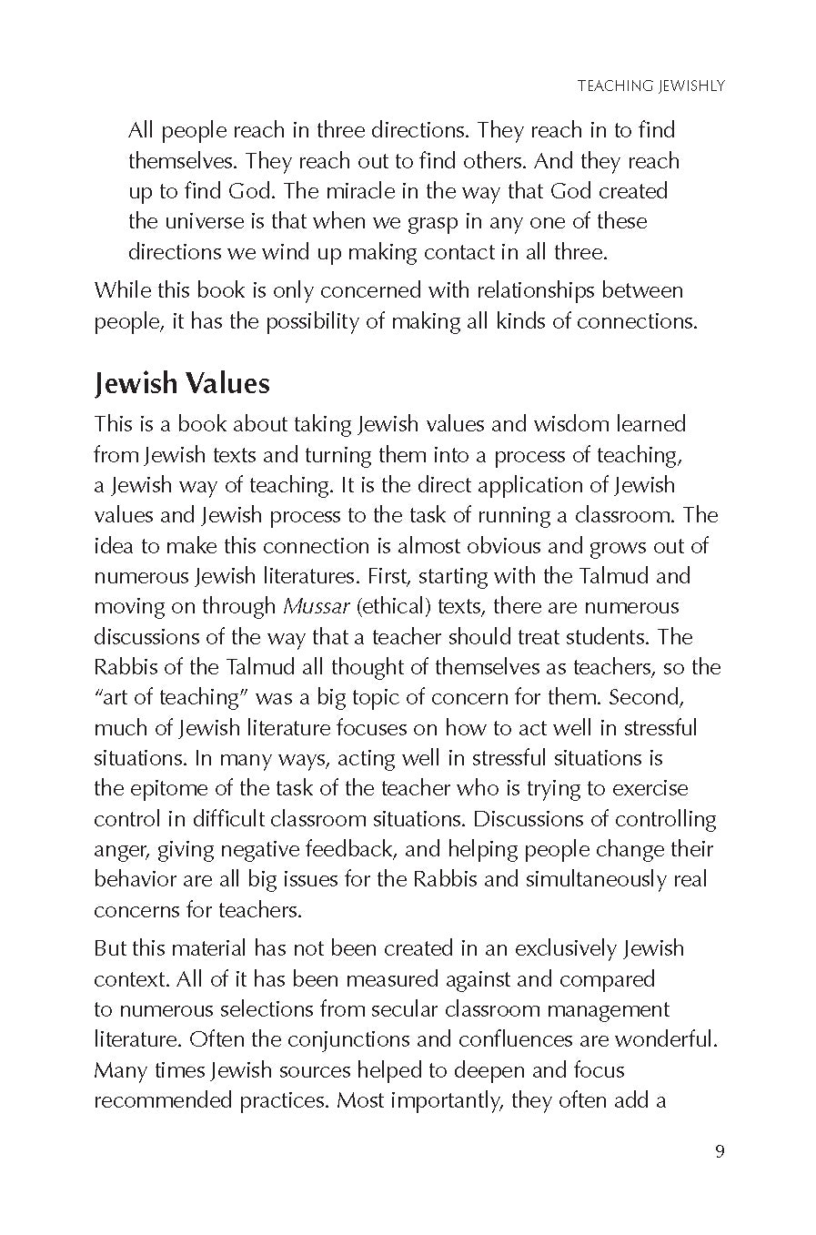 Teaching Jewishly