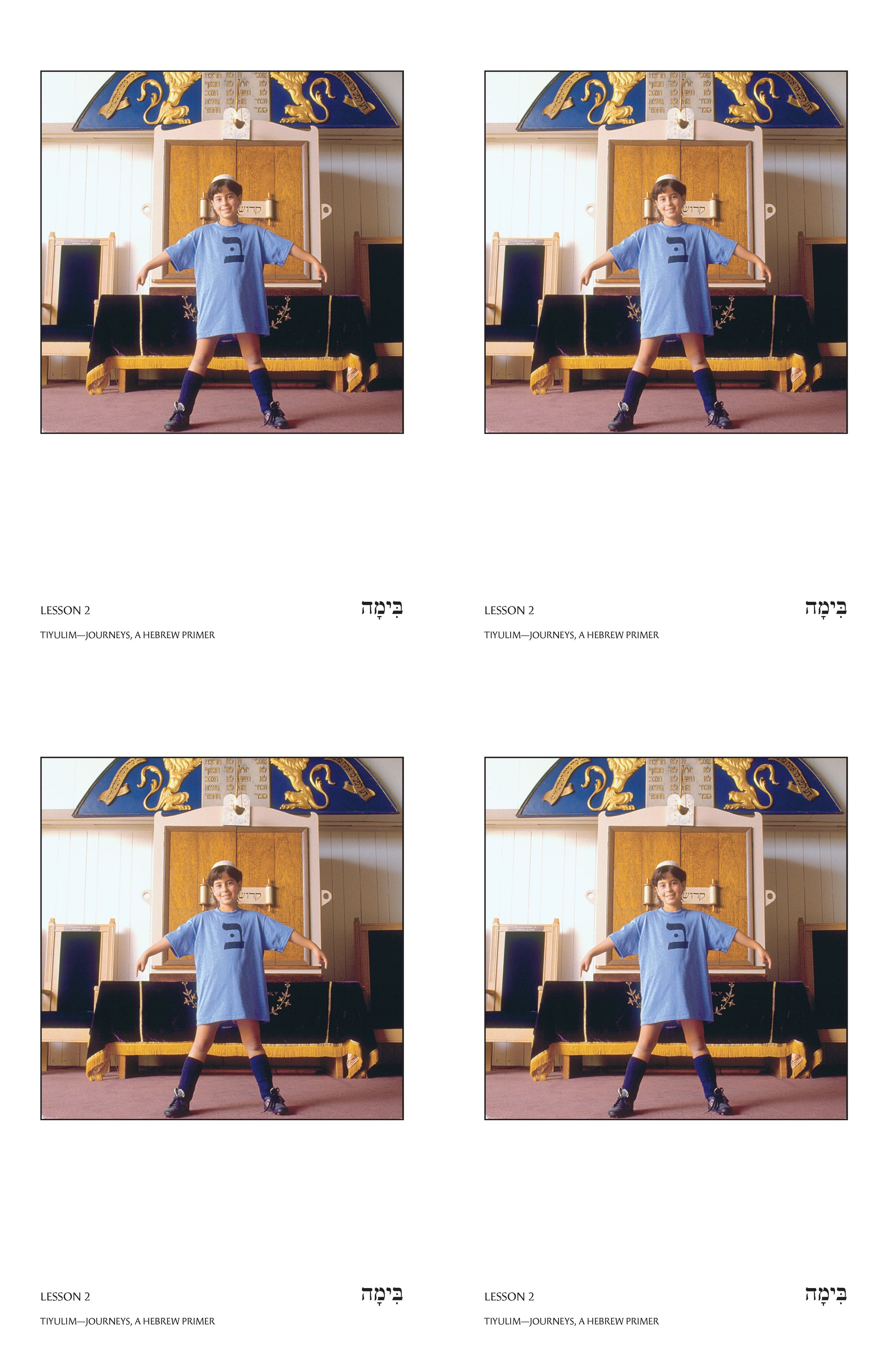 Tiyulim Vocabulary Posters