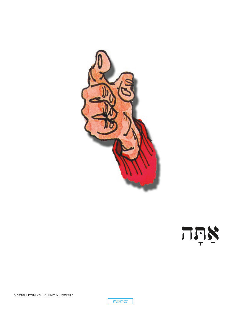 S'fatai Tiftah - Siddur Mastery & Meaning Volume 3 Vocabulary Posters