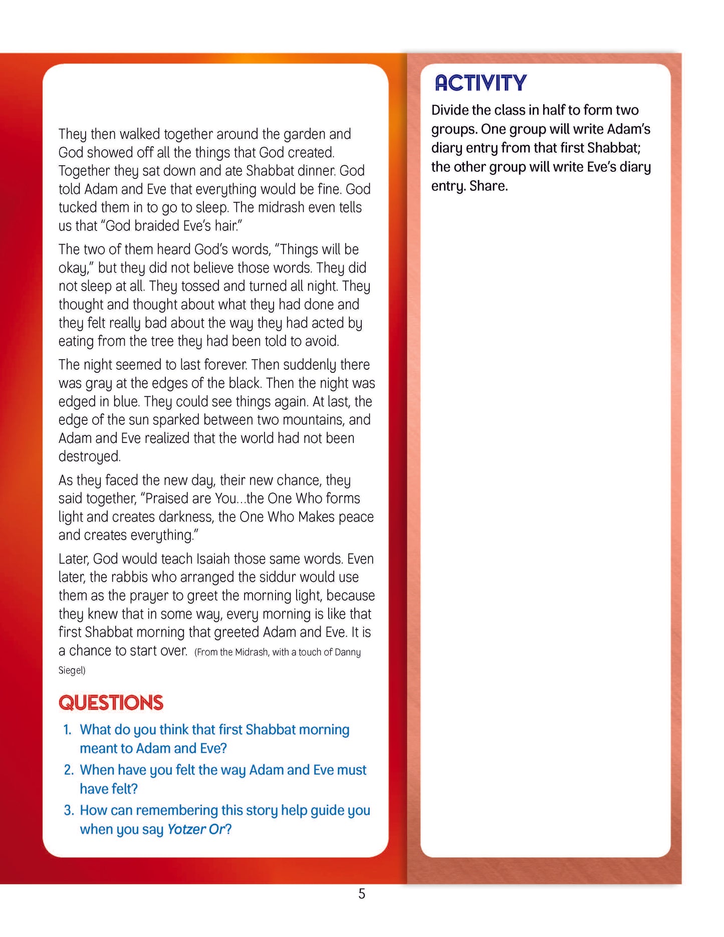 T'fillati - Making Prayer Mine: Yotzer Or & Maariv Aravim