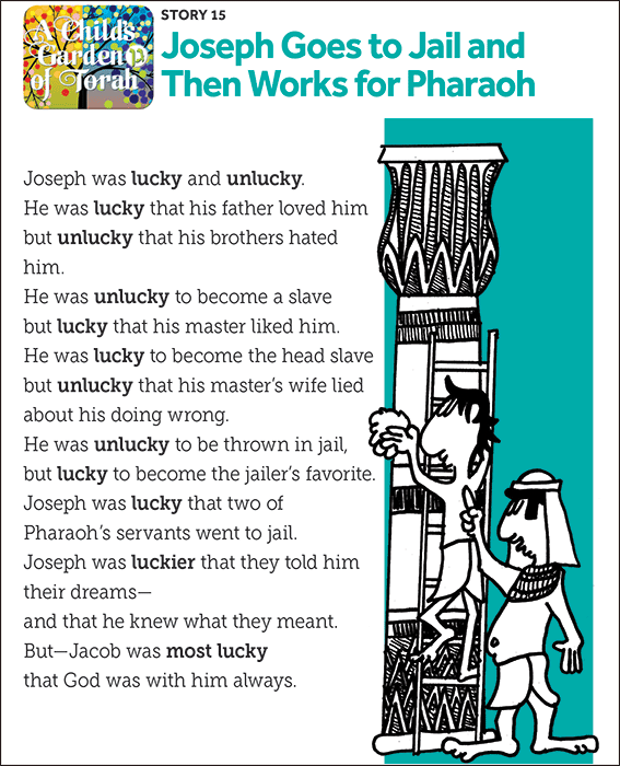 Child's Garden of Torah - Joseph Goes to Jail and Then Works for Phara