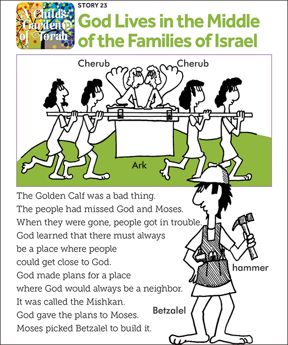 Child's Garden of Torah - God Lives in the Middle of the Families of I