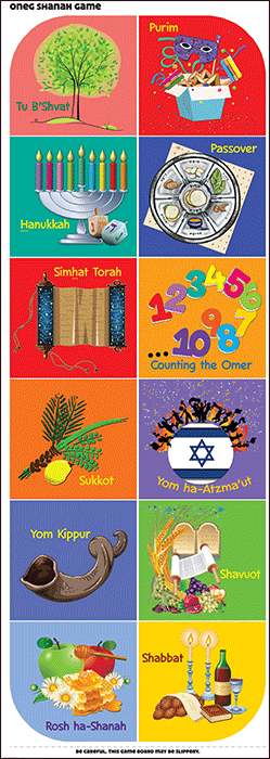 Oneg Shanah Board Game