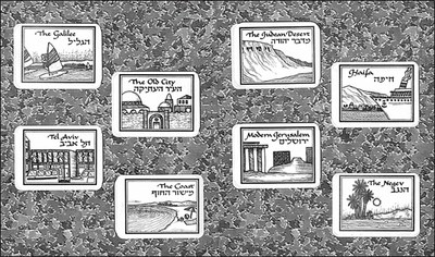 Israel Tour Passports and Stickers