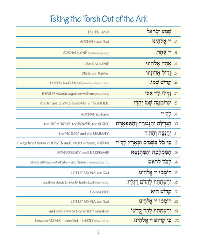 Pirkei T'fillah - Taking the Torah Out of the Ark