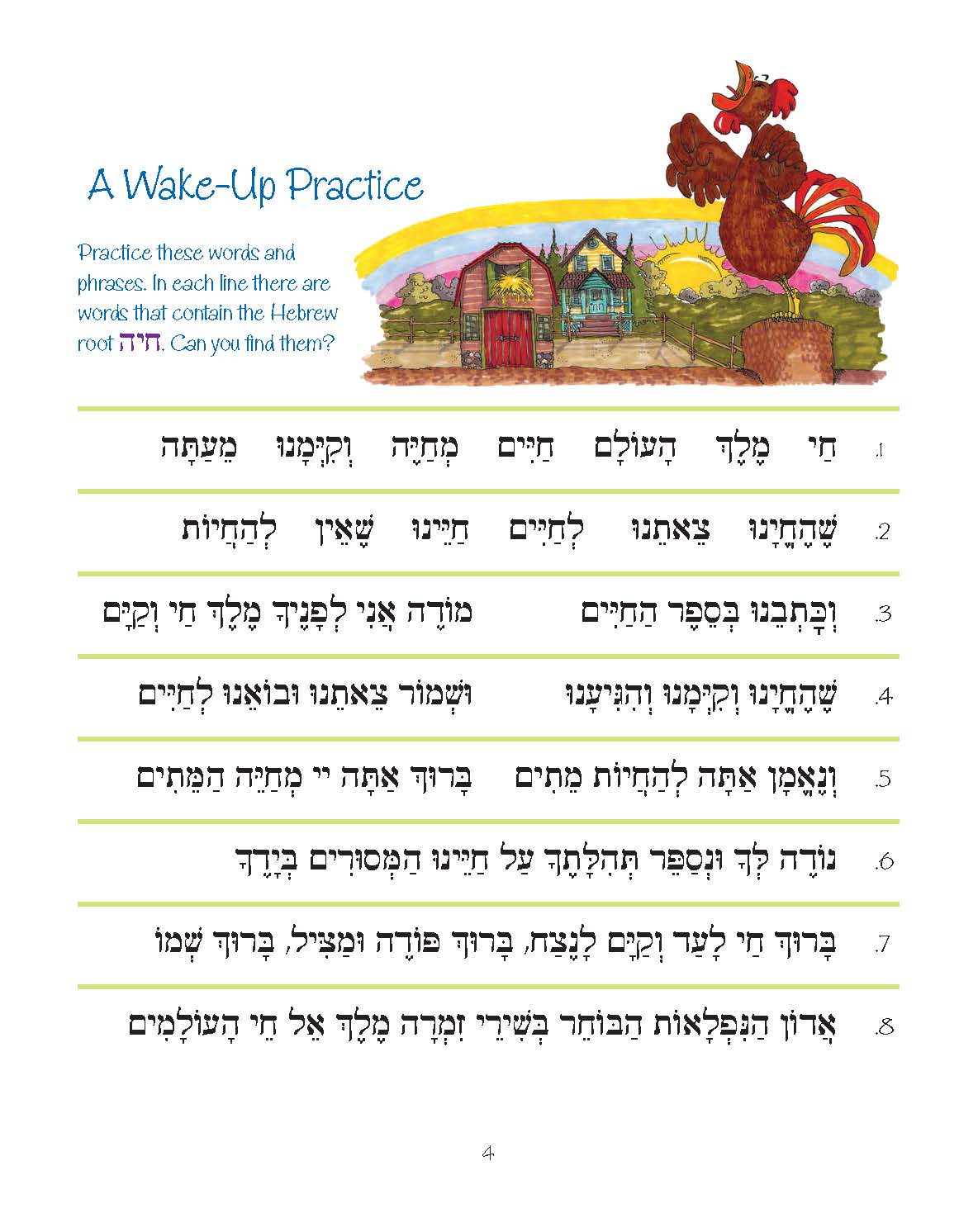 Pirkei T'fillah - Modeh Ani and Mah Tovu