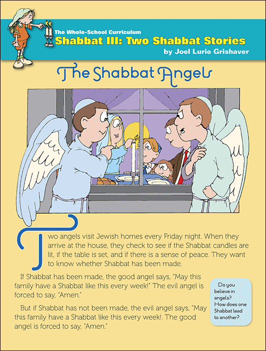 Whole School Shabbat 3: Shabbat Stories