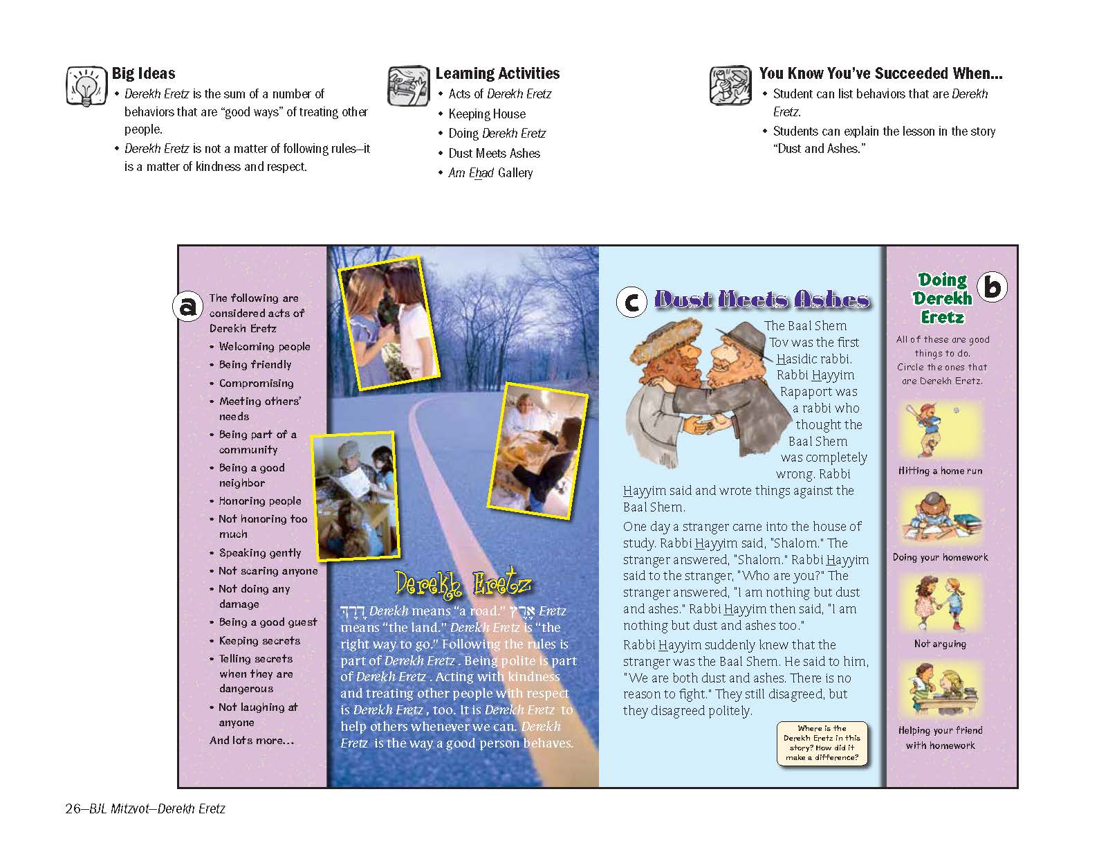 BJL Mitzvot: Derekh Eretz