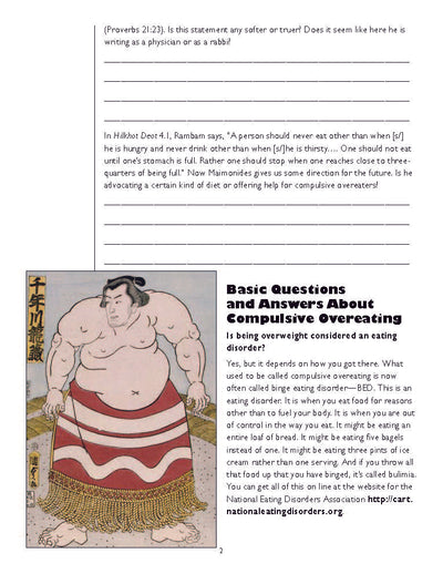 Body Ethics: Eating Disorders