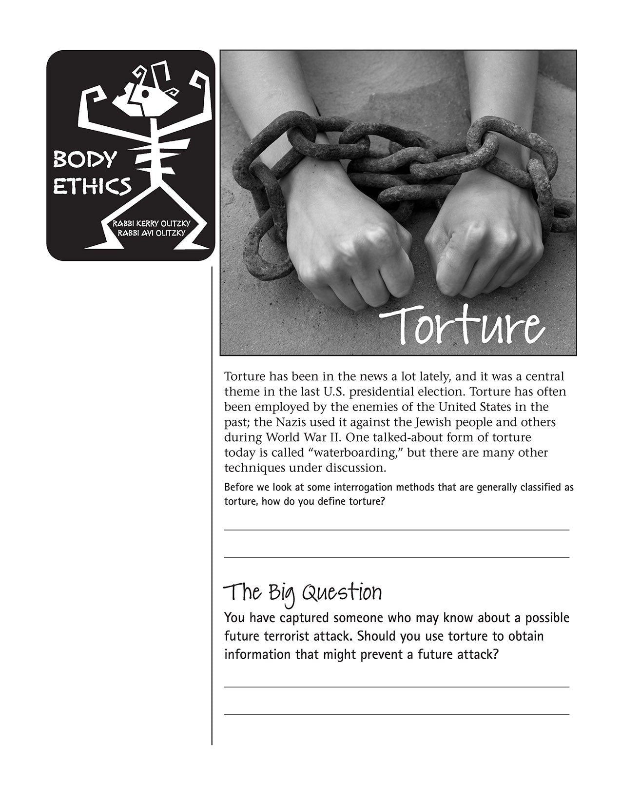 Body Ethics: Torture