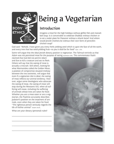 Body Ethics: Vegetarianism