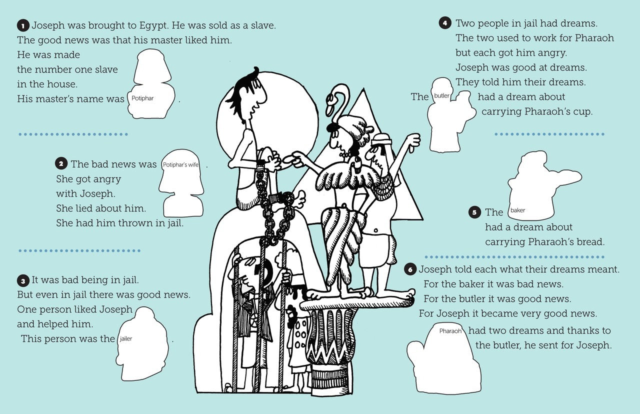 Child's Garden of Torah - Joseph Goes to Jail and Then Works for Phara