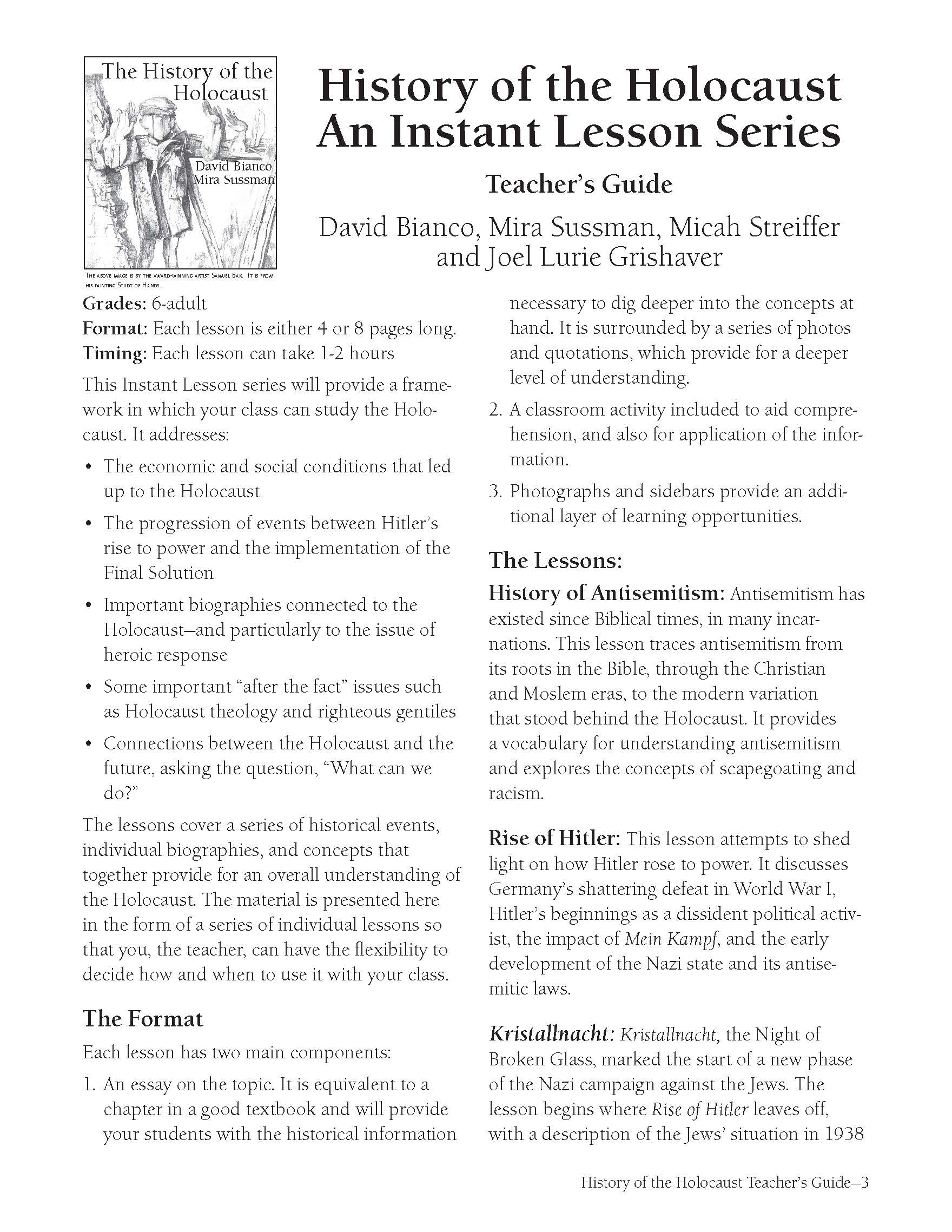 History of the Holocaust: History of Antisemitism