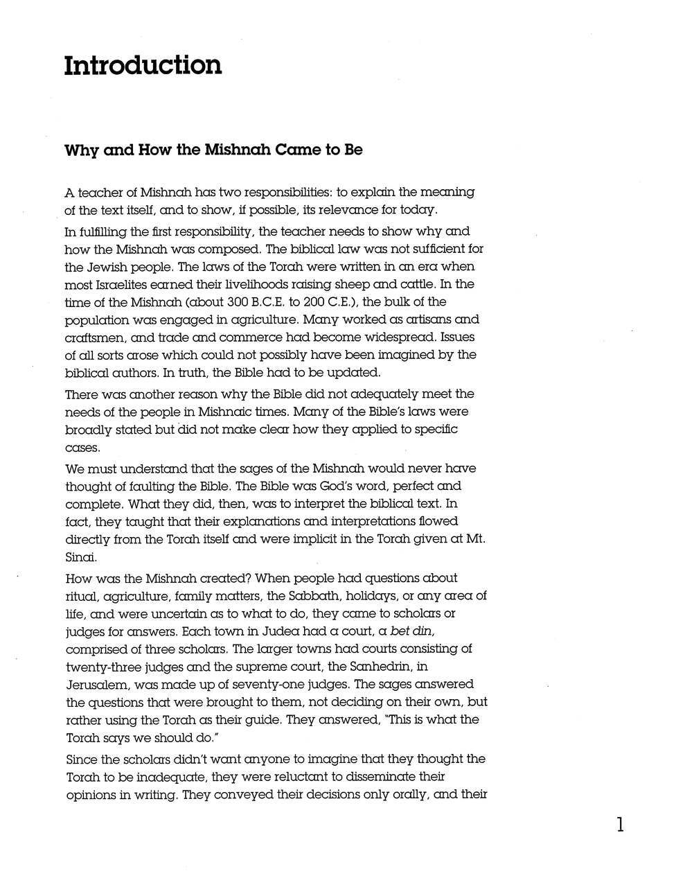 Jewish Law Review Vol 2 Mishnah's Laws of Lost and Found Teacher Guide