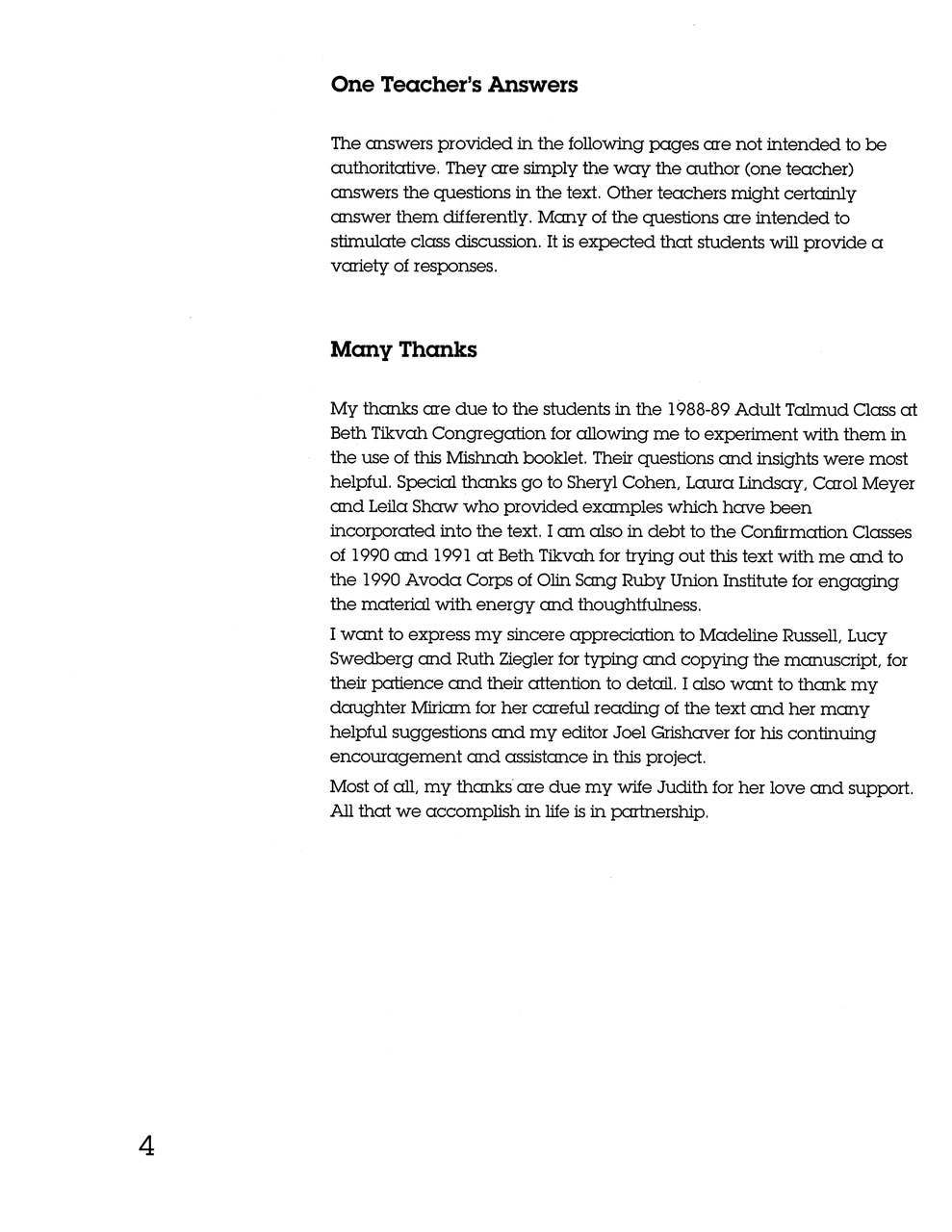 Jewish Law Review Vol 2 Mishnah's Laws of Lost and Found Teacher Guide