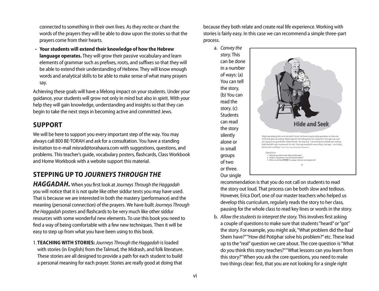 Journeys - Throught the Haggadah Teacher Guide