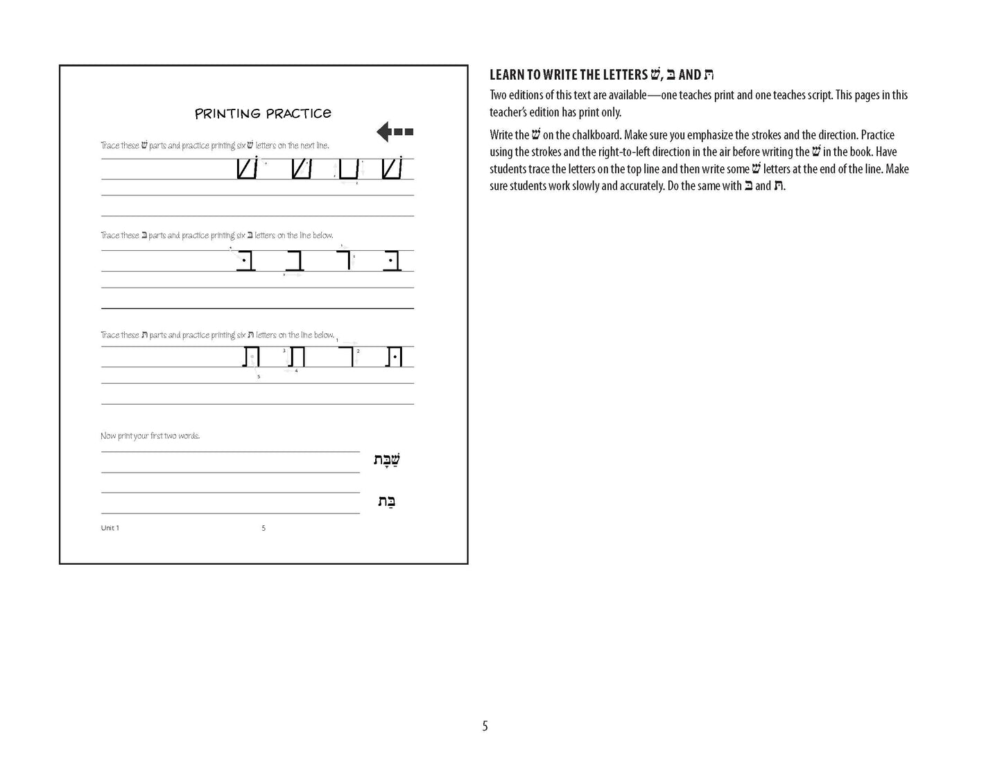 Likro u'Livarekh: Teacher Guide