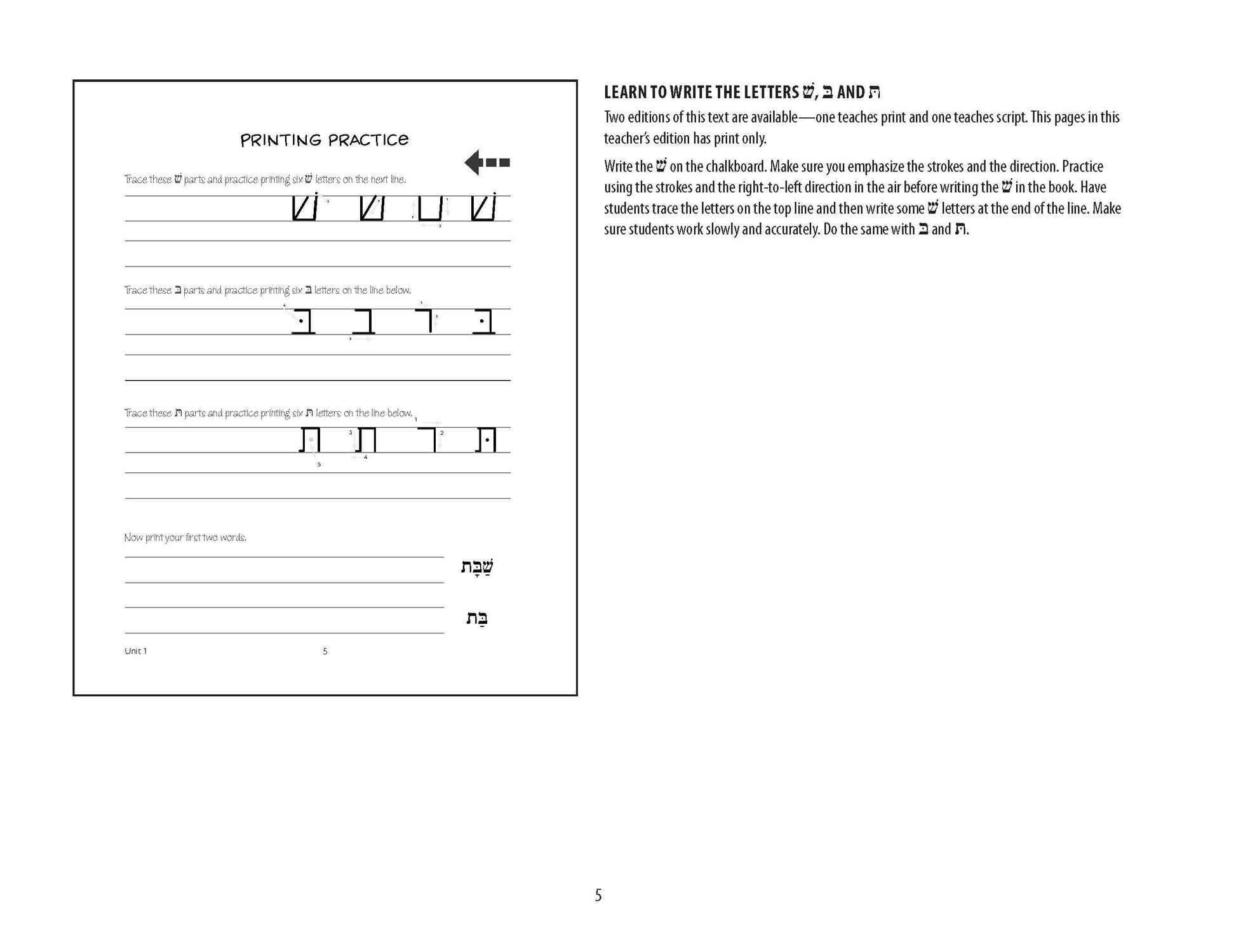 Likro u'Livarekh: Teacher Guide