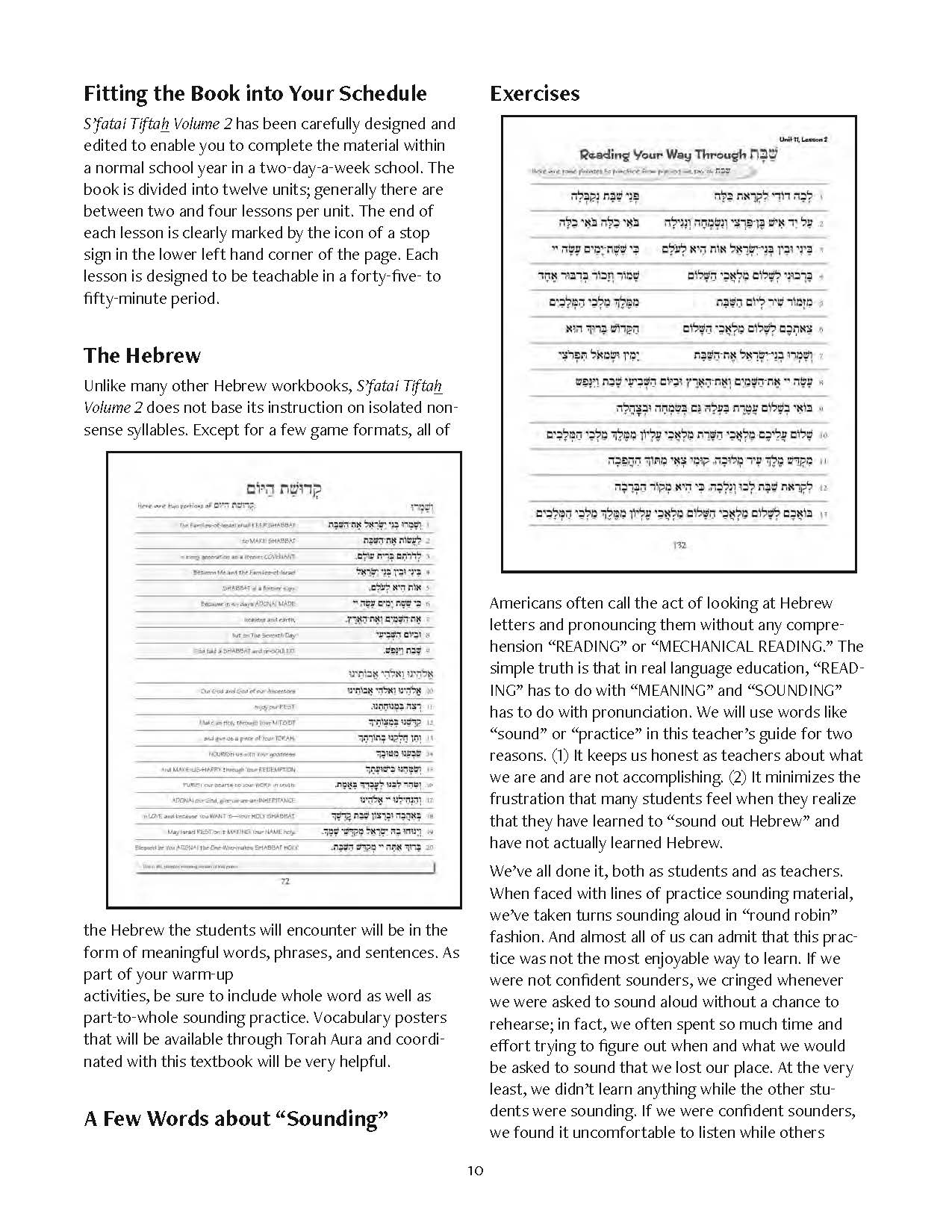 S'fatai Tiftah - Siddur Mastery & Meaning Volume 2 Teacher Guide