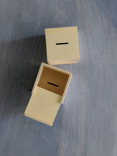 Decorate Your Own Wood Tzedakah Box