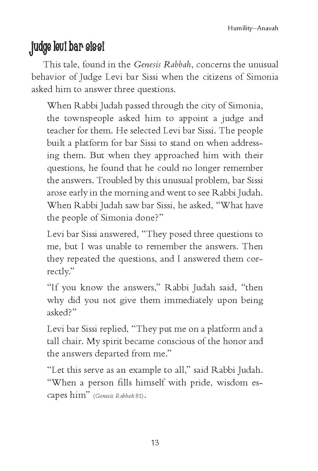 Middot A Stairway of Virtues