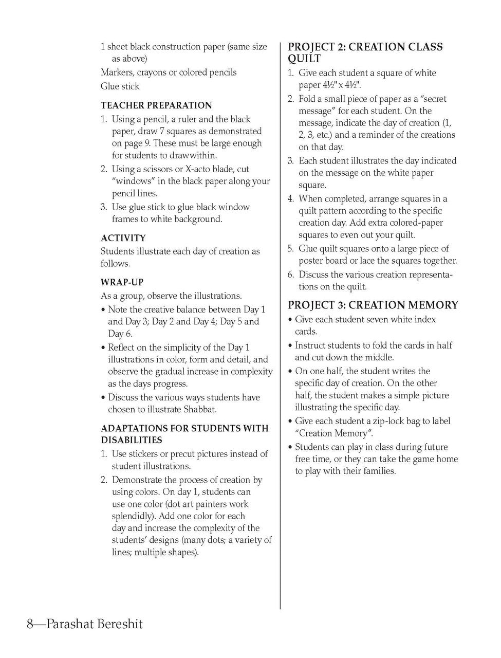 My Weekly Sidra Teacher Guide