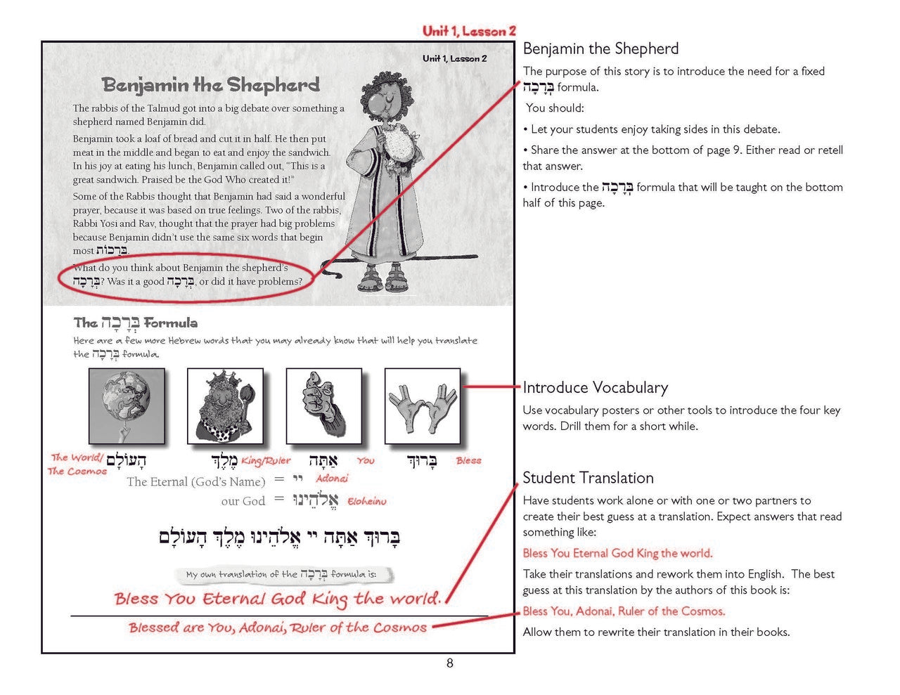 S'fatai Tiftah - Siddur Mastery & Meaning Volume 1 Teacher Guide