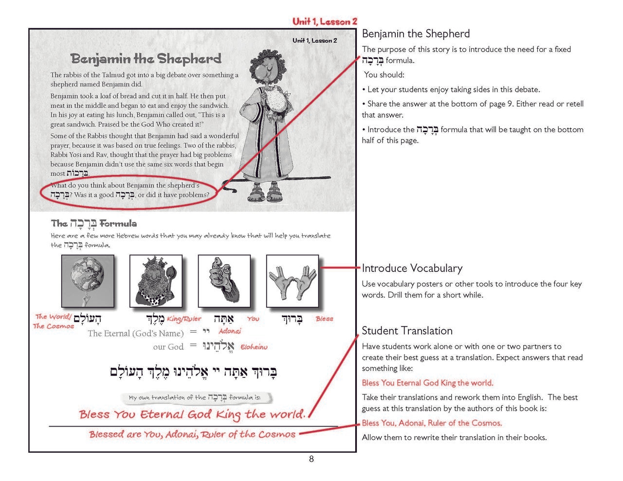 S'fatai Tiftah: Siddur Mastery & Meaning Volume 1 Teacher Guide