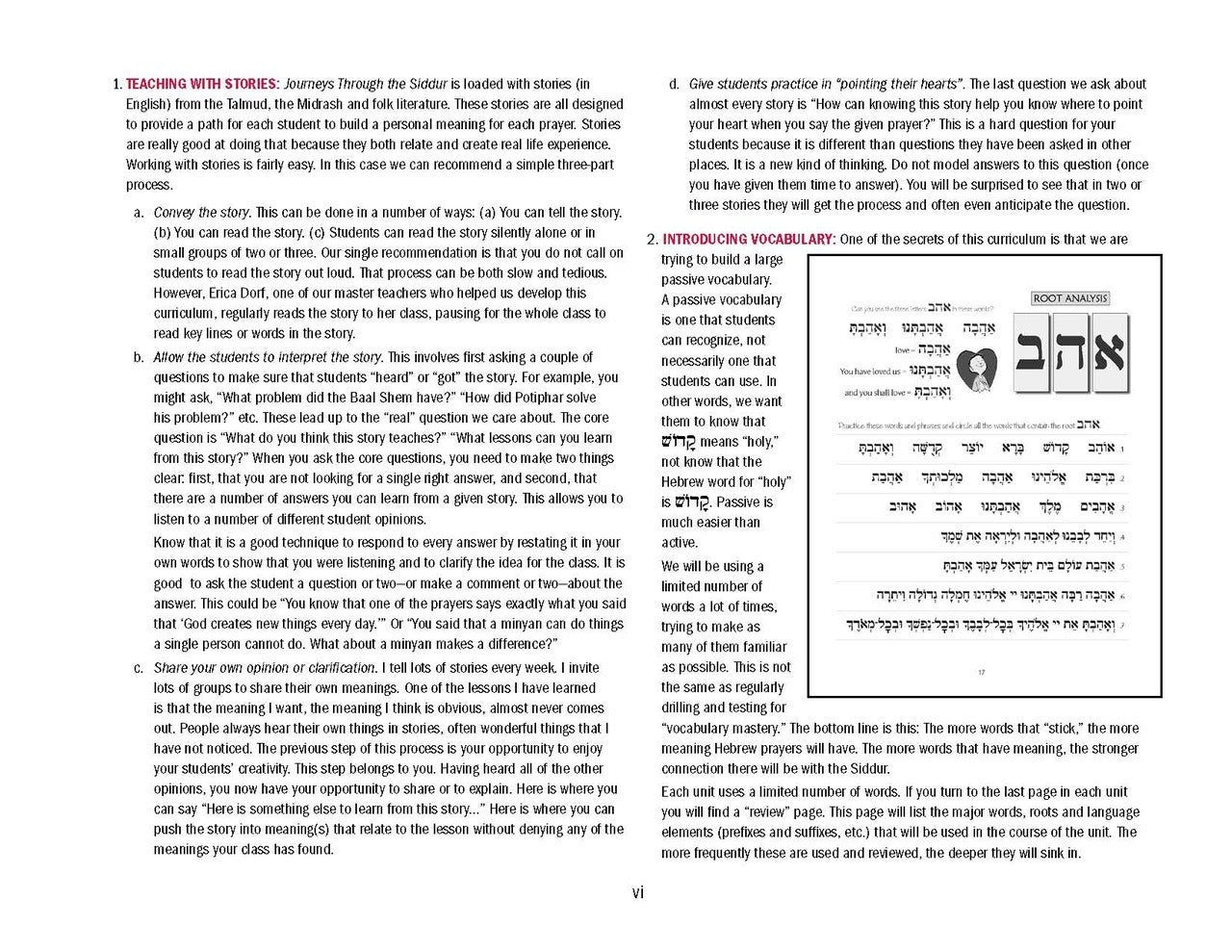 Journeys - Shabbat Morning Teacher Guide