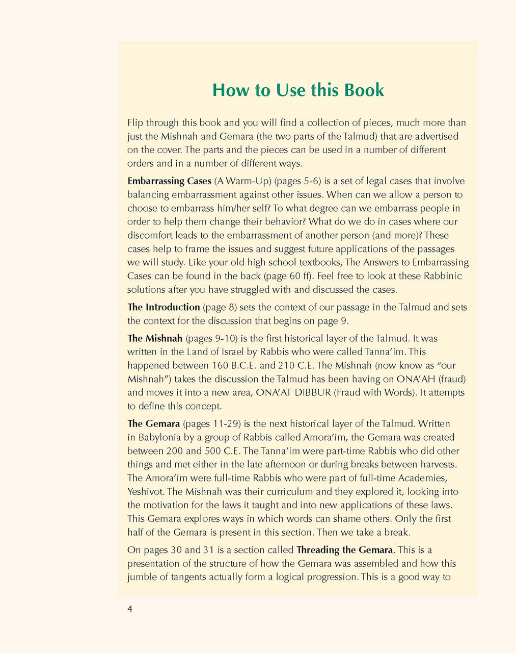 Talmud With Training Wheels: Ona'at Dibbur-The Power of Shame