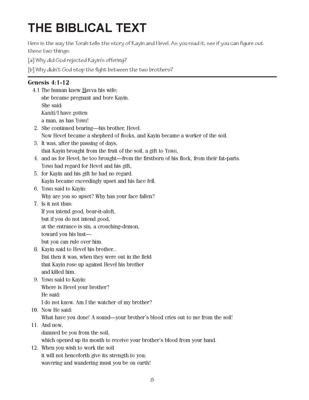 Torah Toons I The Book