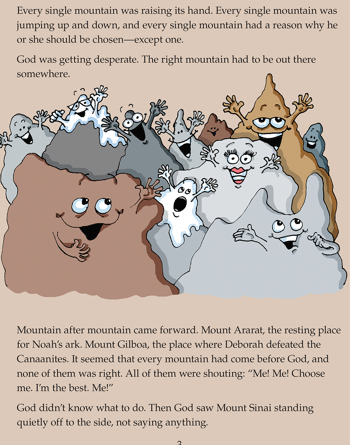 Whole School Shavuot 3: Why God Chose Mt. Sinai