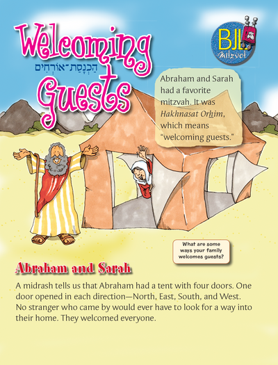 BJL Mitzvot: Welcoming Guests