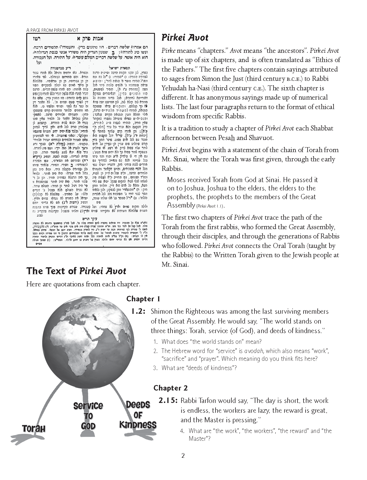 What is: Pirkei Avot?