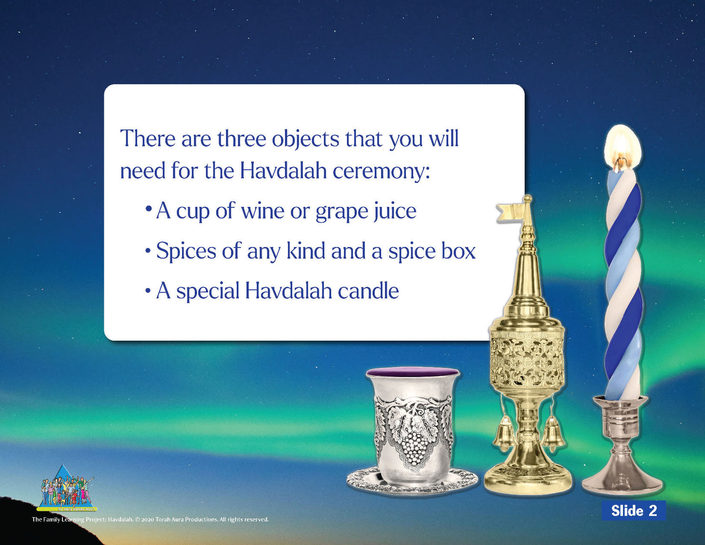 Family Learning Project: Havdalah