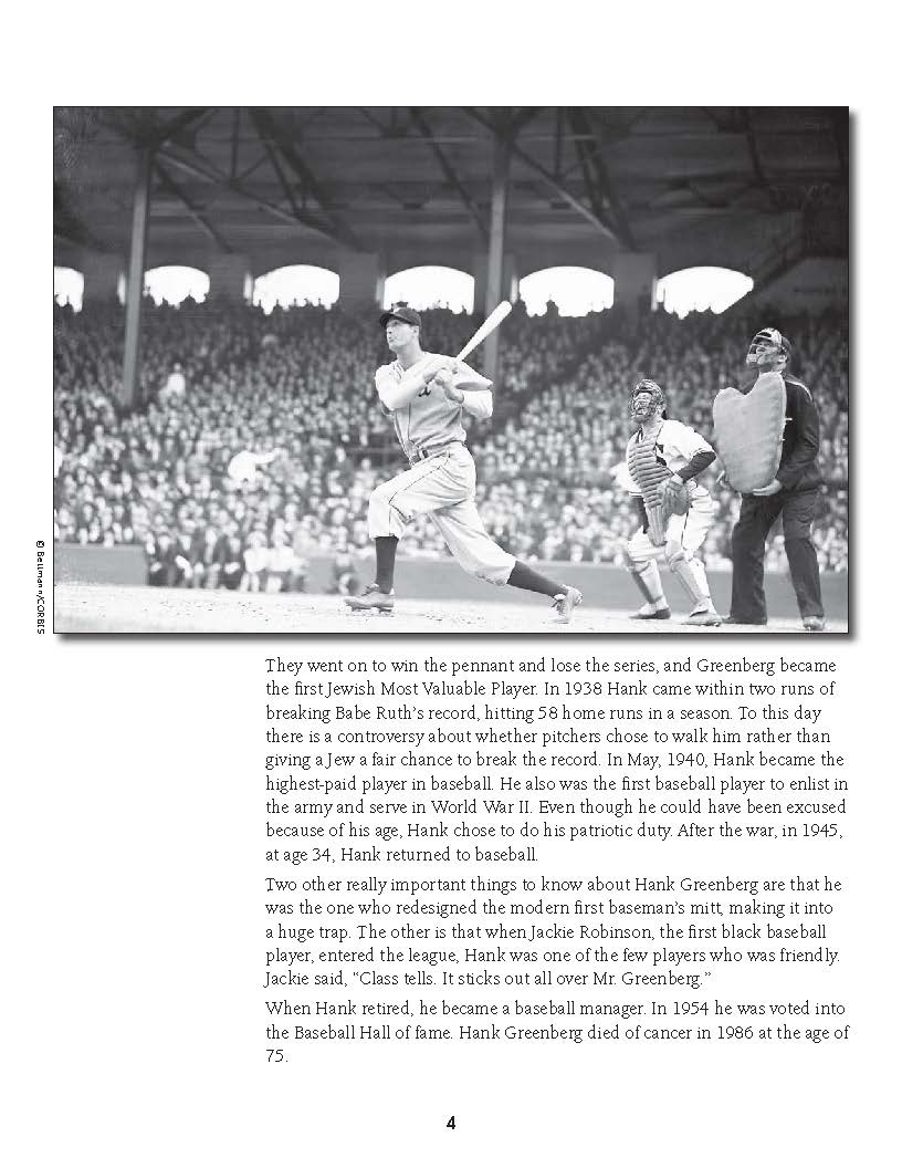Jewish People: Hank Greenberg