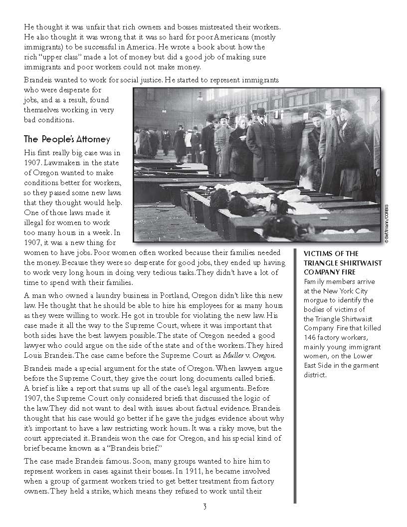 Jewish People: Louis D. Brandeis