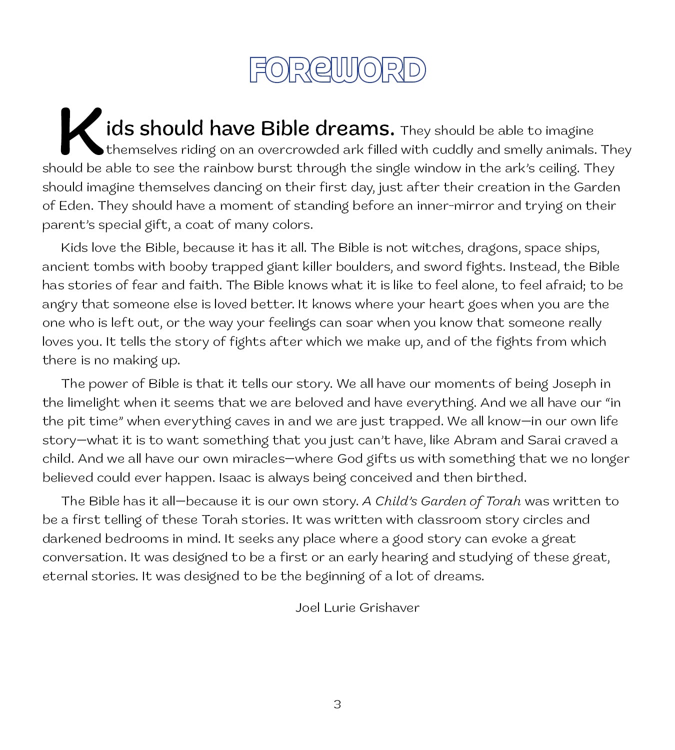 A Child's Garden of Torah The Book 2026 edition